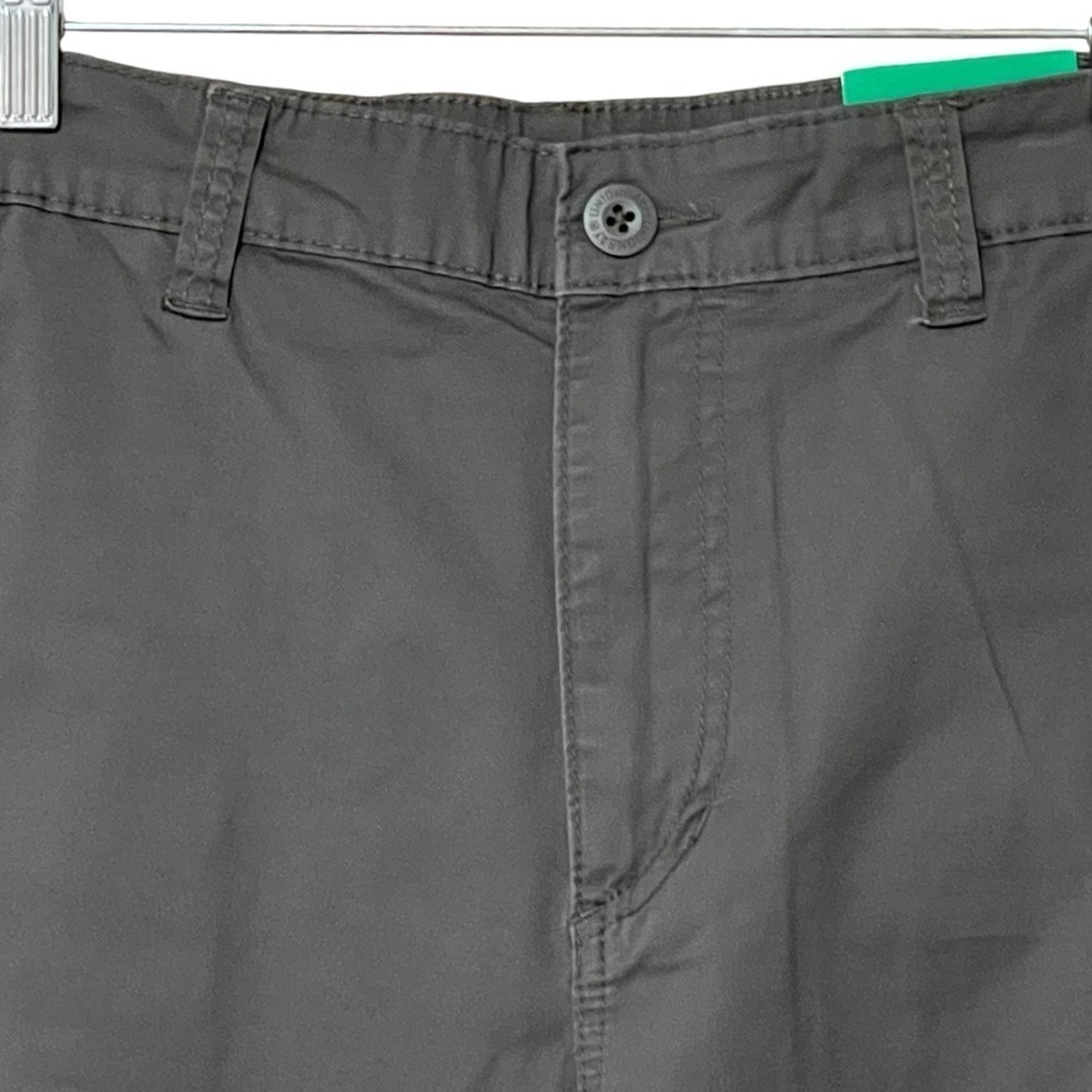 UNIONBAY Twill Cargo Shorts Men’s 38 Gray Adventurous Lightweight Y18TLYD NWT - Picture 9 of 14